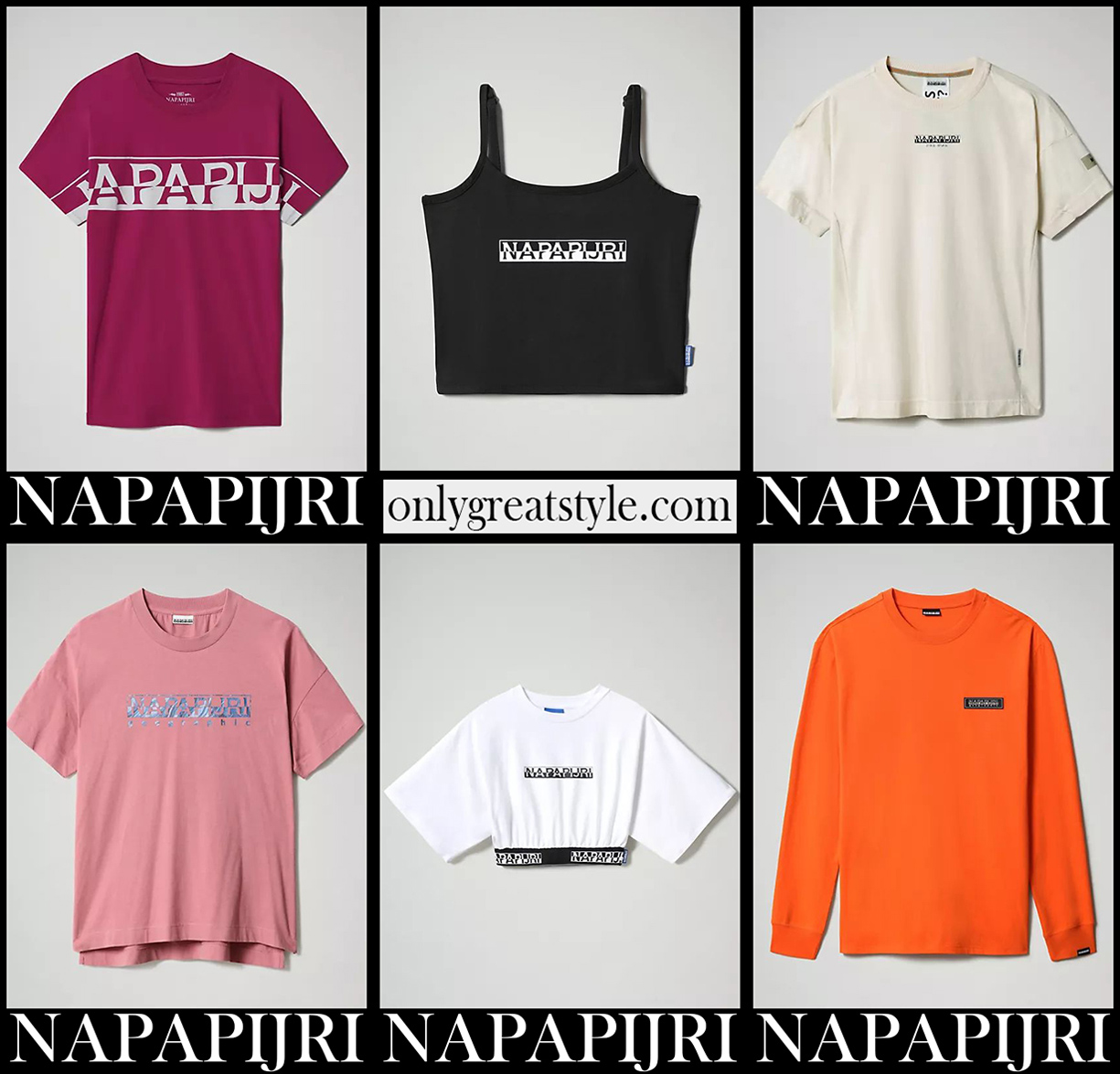 Napapijri t shirts 2021 new arrivals womens fashion Napapijri t shirts 2021 new arrivals womens fashion