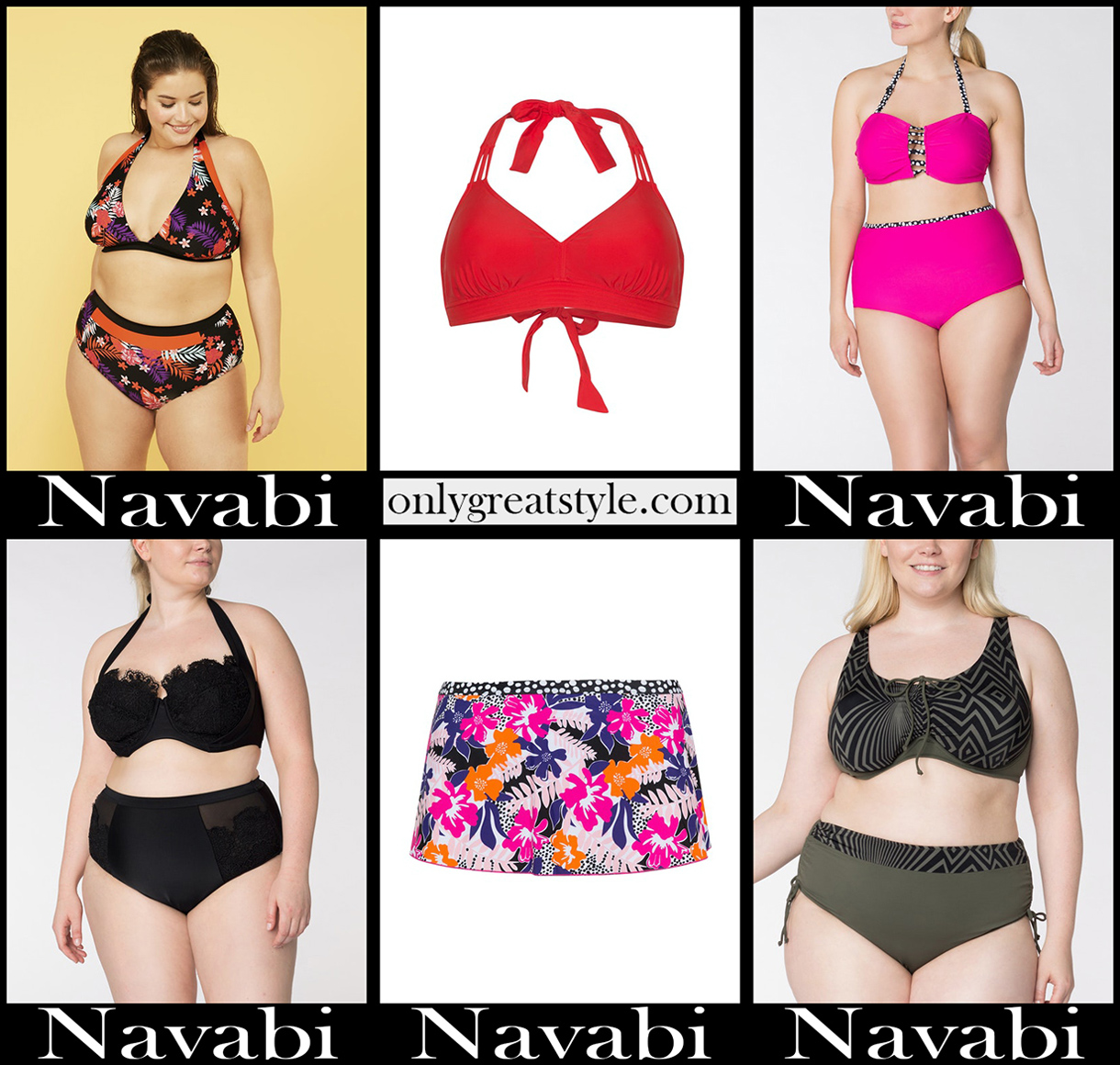 Navabi bikinis 2021 new arrivals swimwear plus size Navabi bikinis 2021 new arrivals swimwear plus size