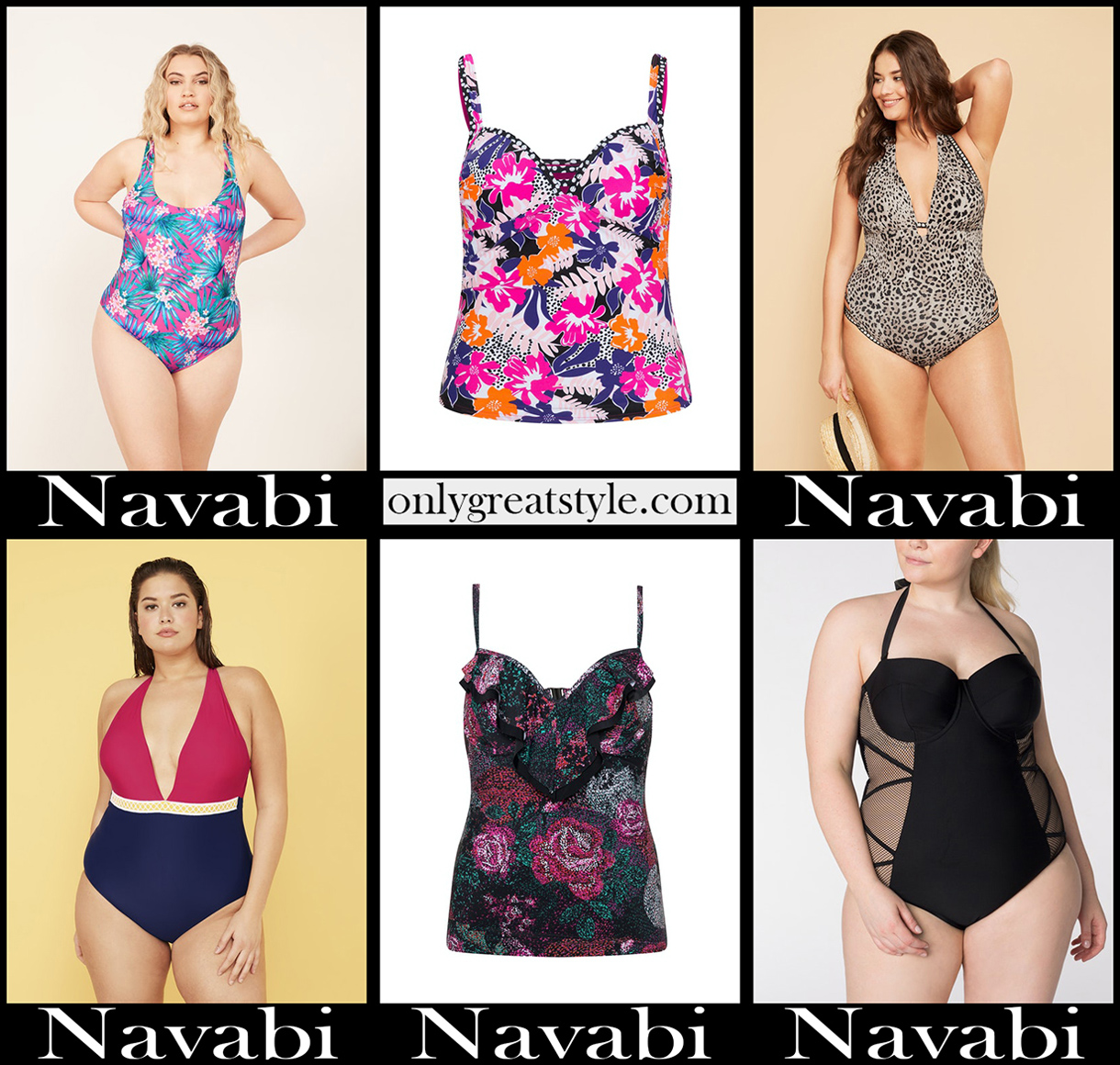 Navabi swimsuits 2021 new arrivals swimwear plus size