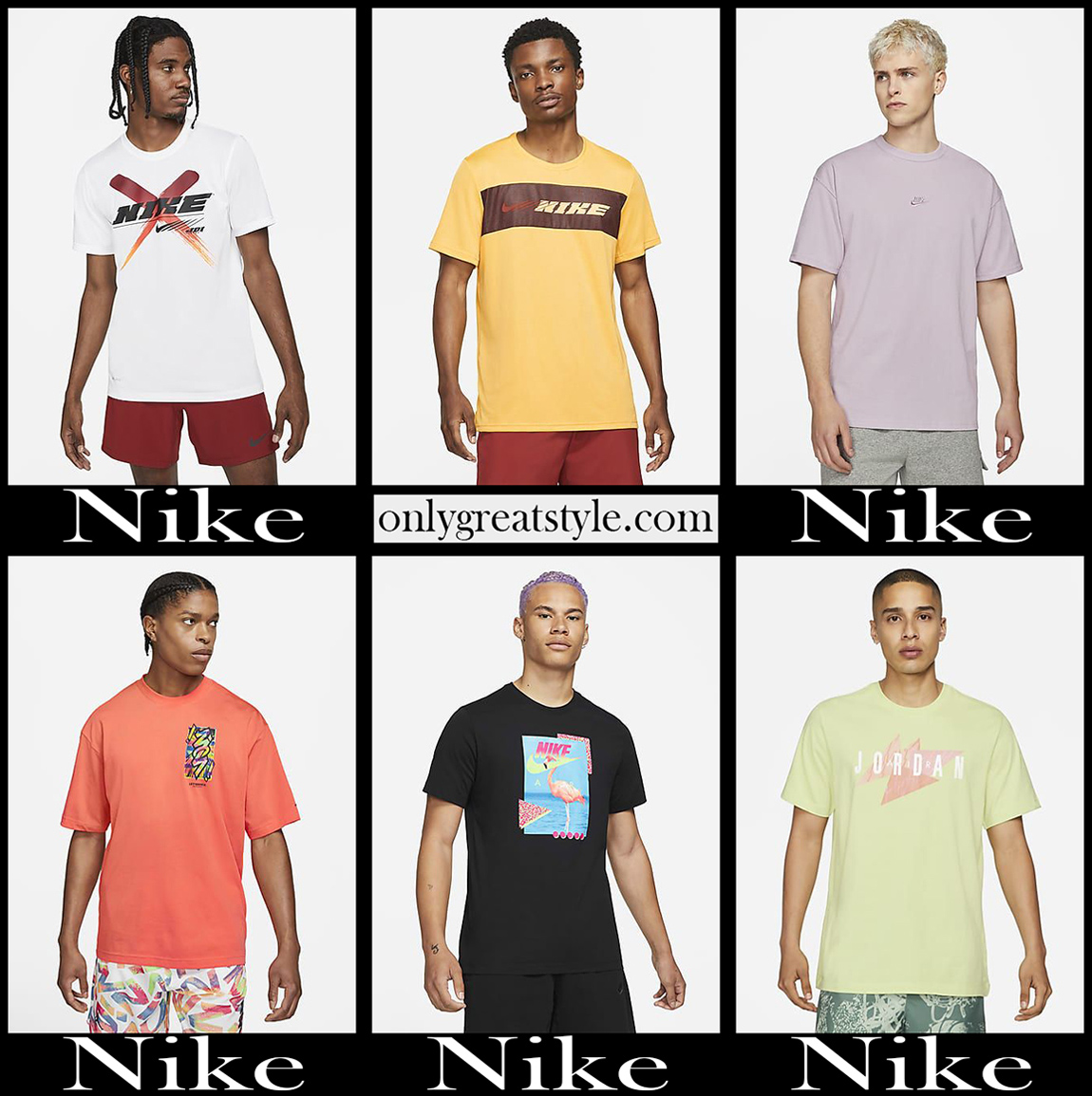 Nike t shirts 2021 new arrivals mens fashion clothing