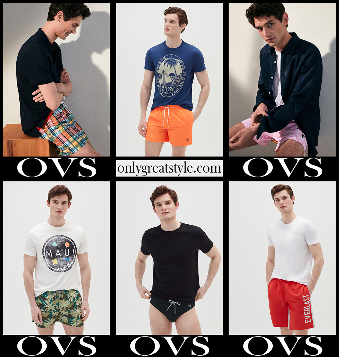 OVS boardshorts 2021 new arrivals mens swimwear OVS boardshorts 2021 new arrivals mens swimwear