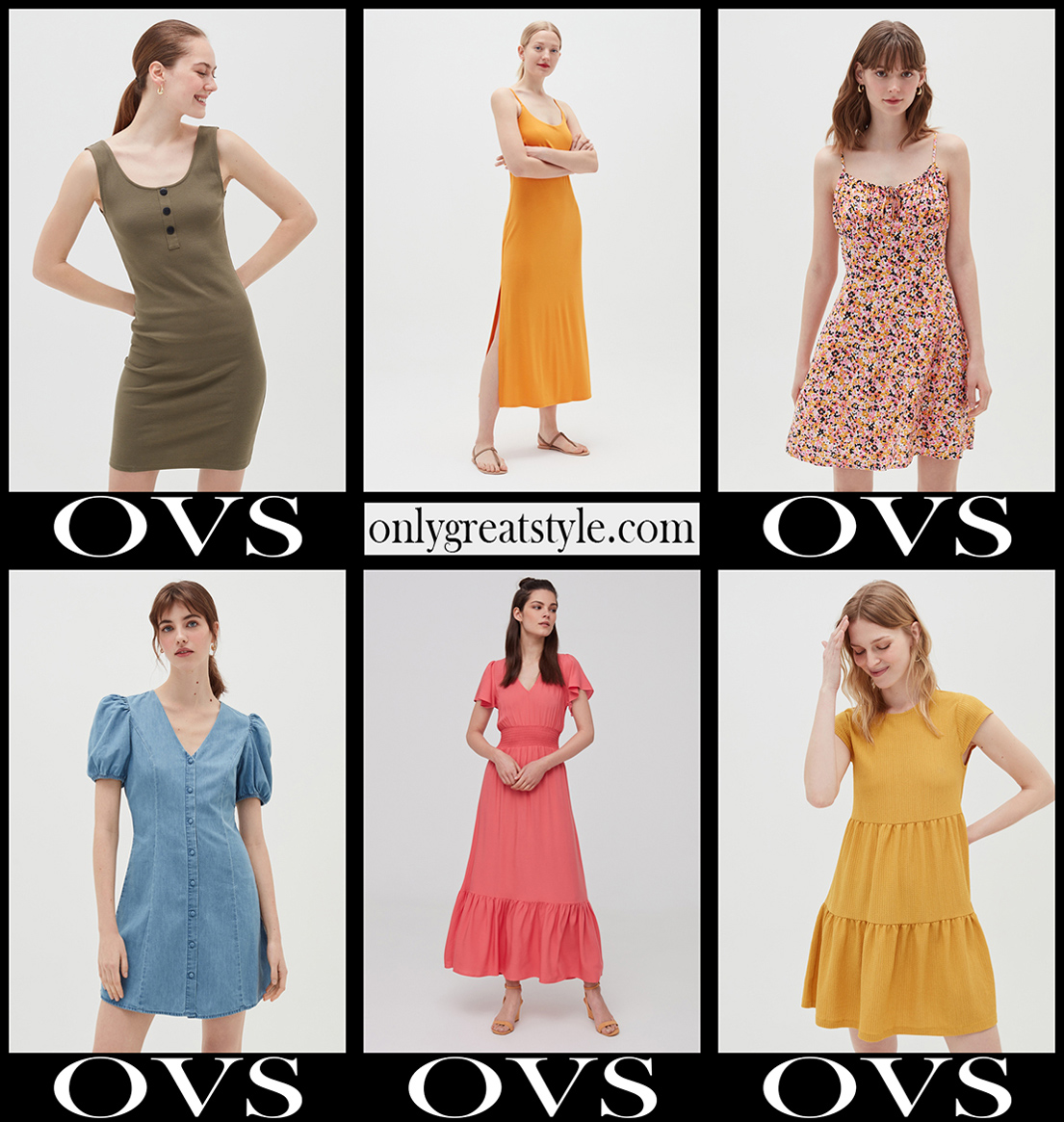 OVS dresses 2021 new arrivals womens clothing