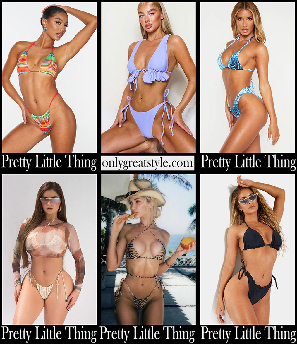 Pretty Little Thing bikinis 2021 new arrivals swimwear