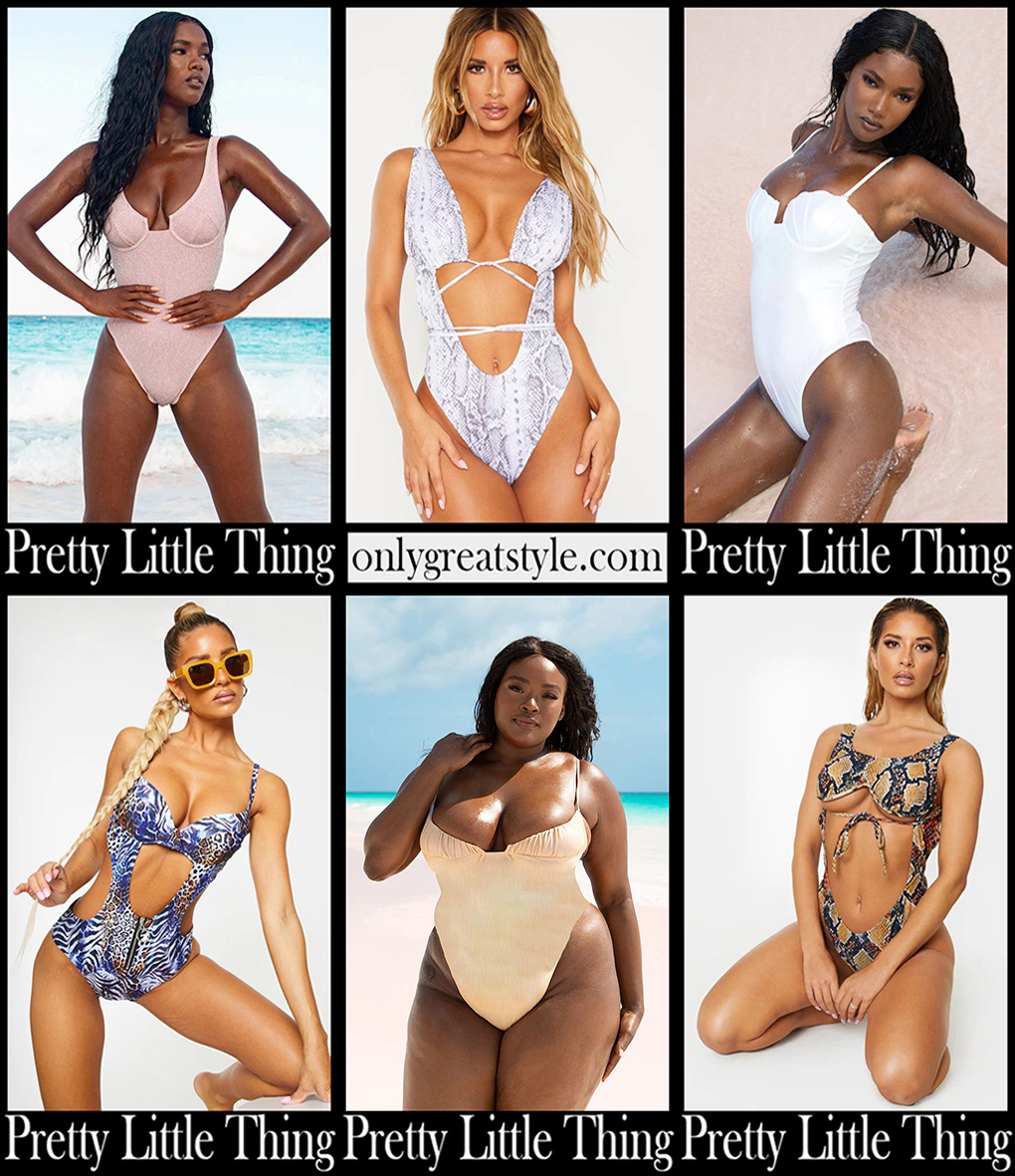 Pretty Little Thing Swimsuits 2021 New Arrivals Swimwear