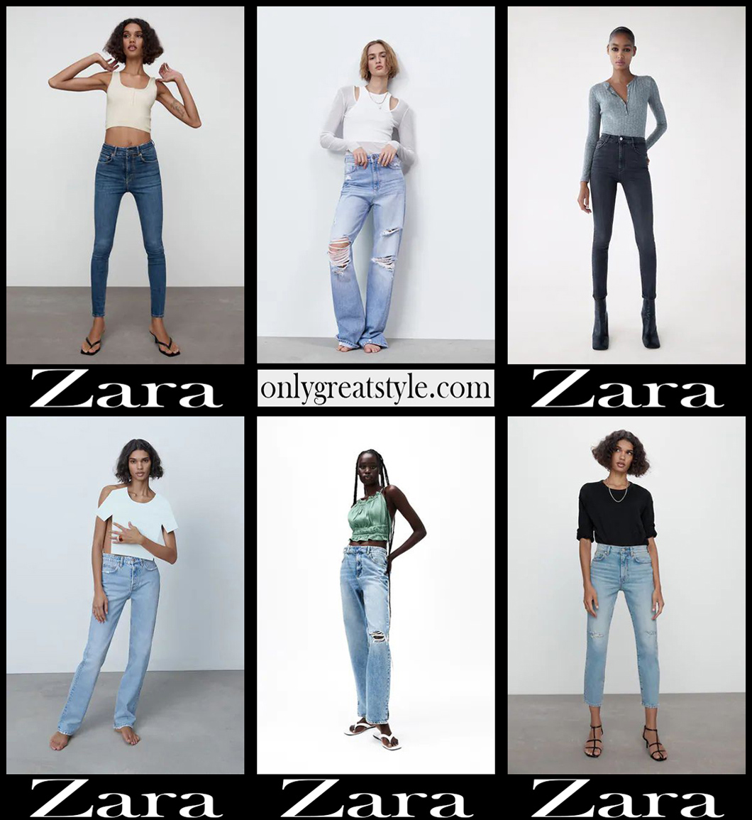 Zara jeans 2021 new arrivals womens clothing denim