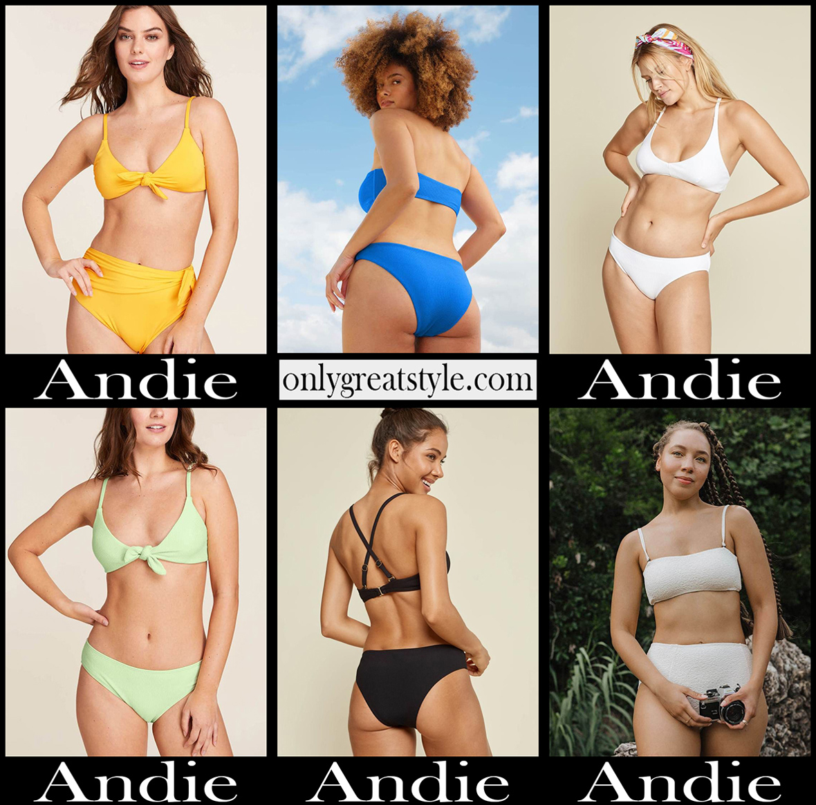 Andie bikinis 2021 new arrivals womens swimwear