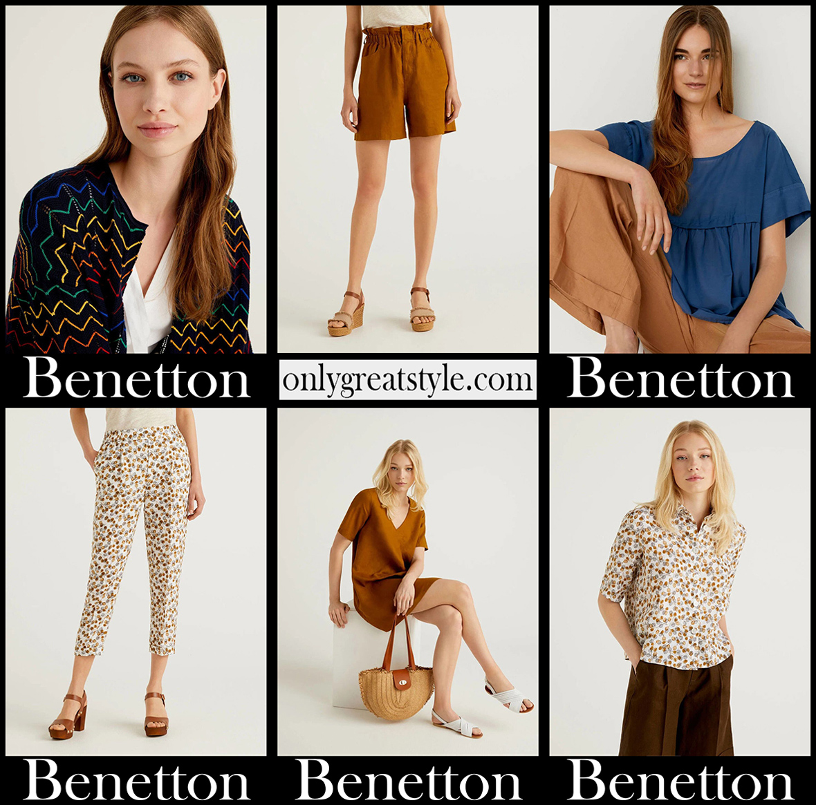 Benetton new arrivals 2021 womens clothing collection
