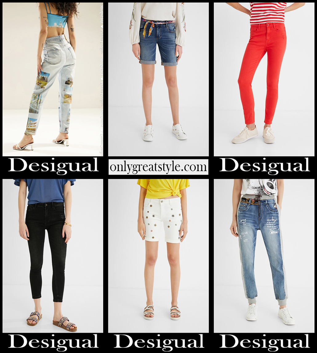 Desigual jeans 2021 new arrivals womens clothing