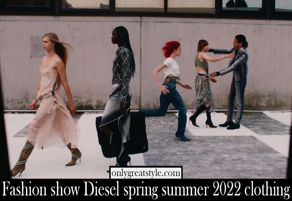 Fashion show Diesel spring summer 2022 clothing