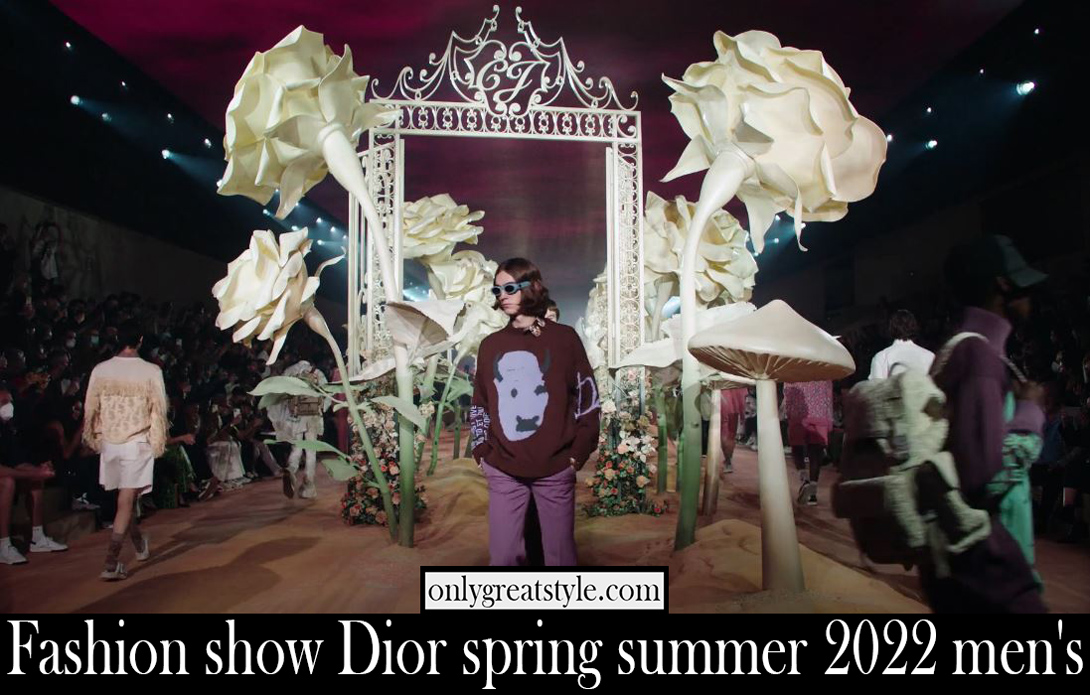 Fashion show Dior spring summer 2022 mens