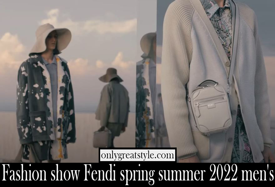 Fashion show Fendi spring summer 2022 mens