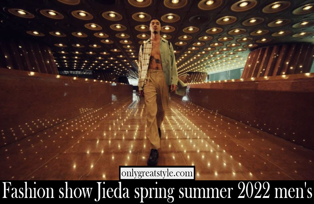 Fashion show Jieda spring summer 2022 mens