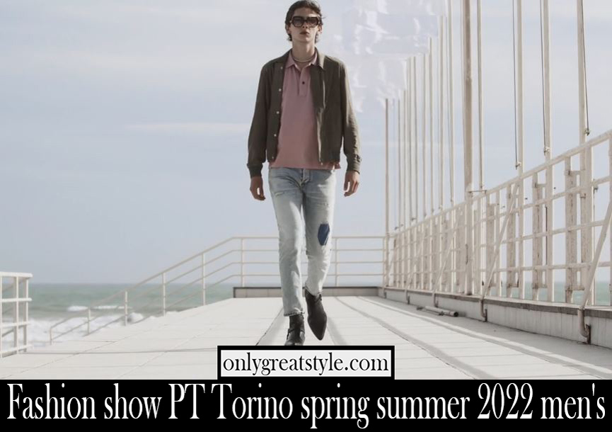 Fashion show PT Torino spring summer 2022 mens