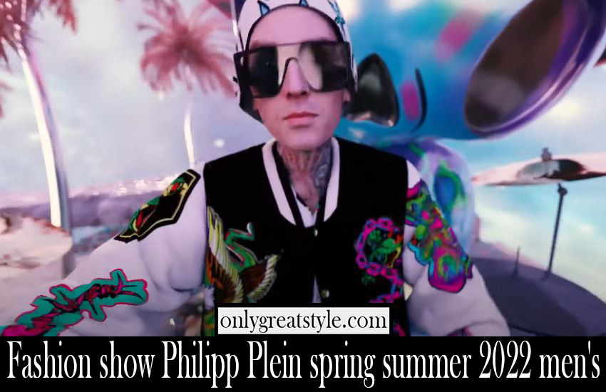 Fashion show Philipp Plein spring summer 2022 mens