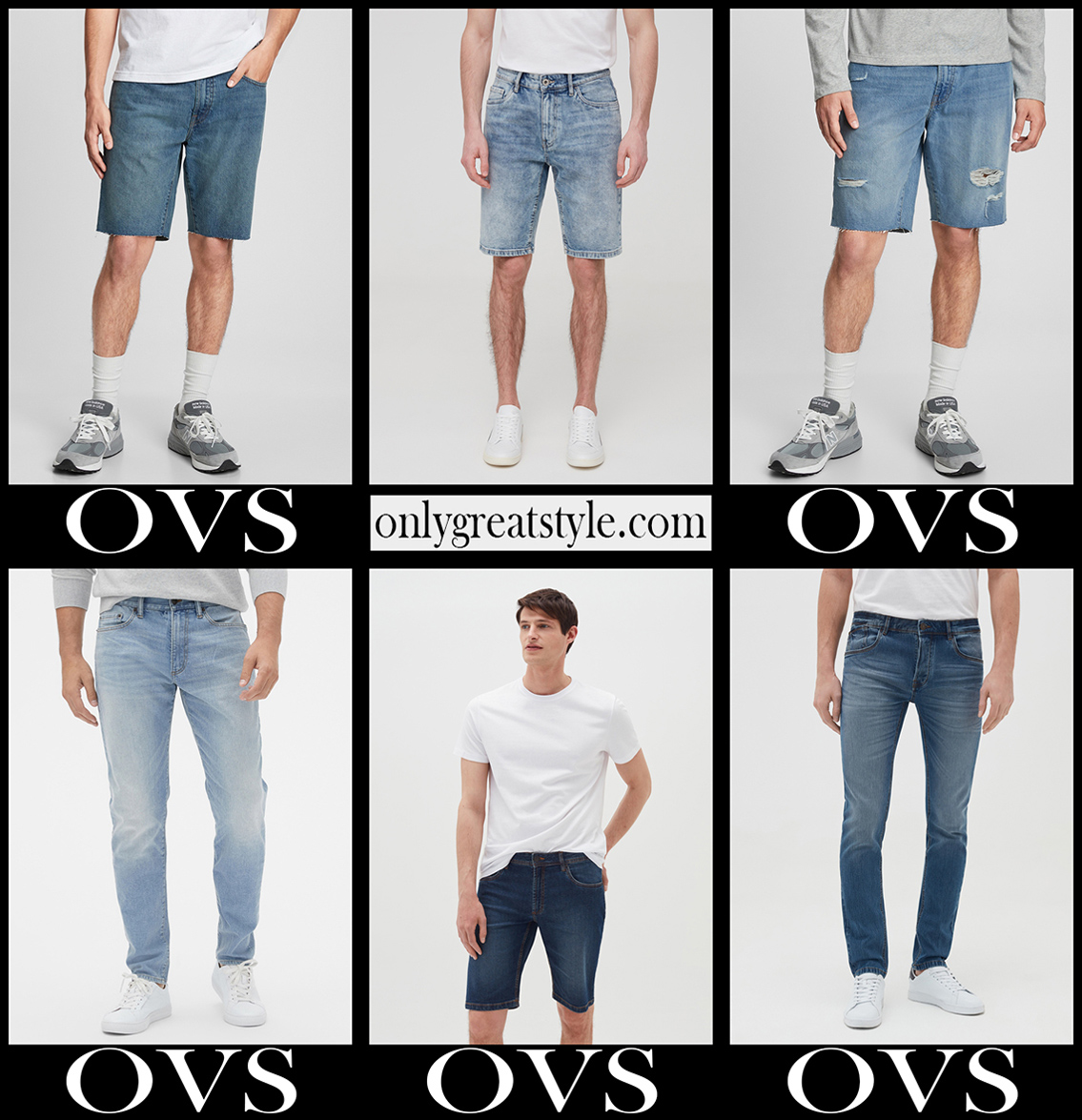 OVS jeans 2021 new arrivals mens clothing denim
