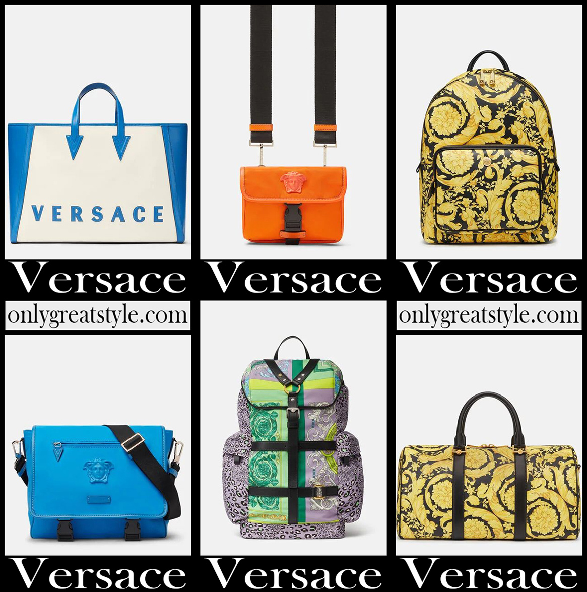 Versace bags 2021 new arrivals mens handbags Versace bags 2021 new arrivals mens handbags