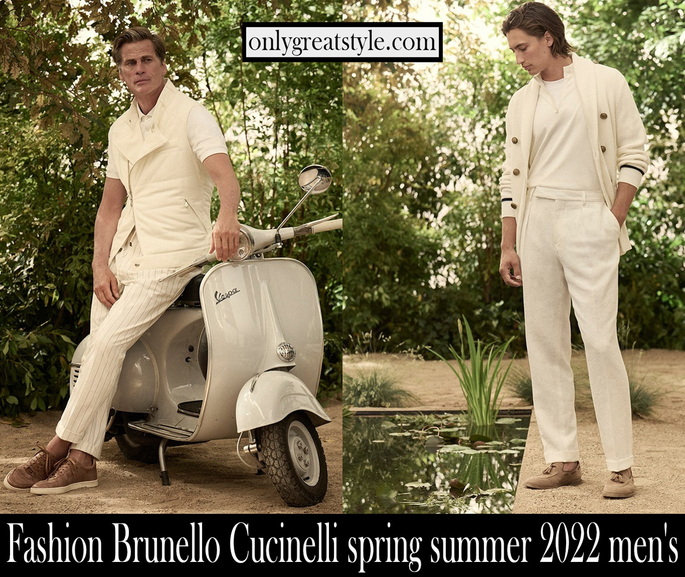 Fashion Brunello Cucinelli spring summer 2022 mens