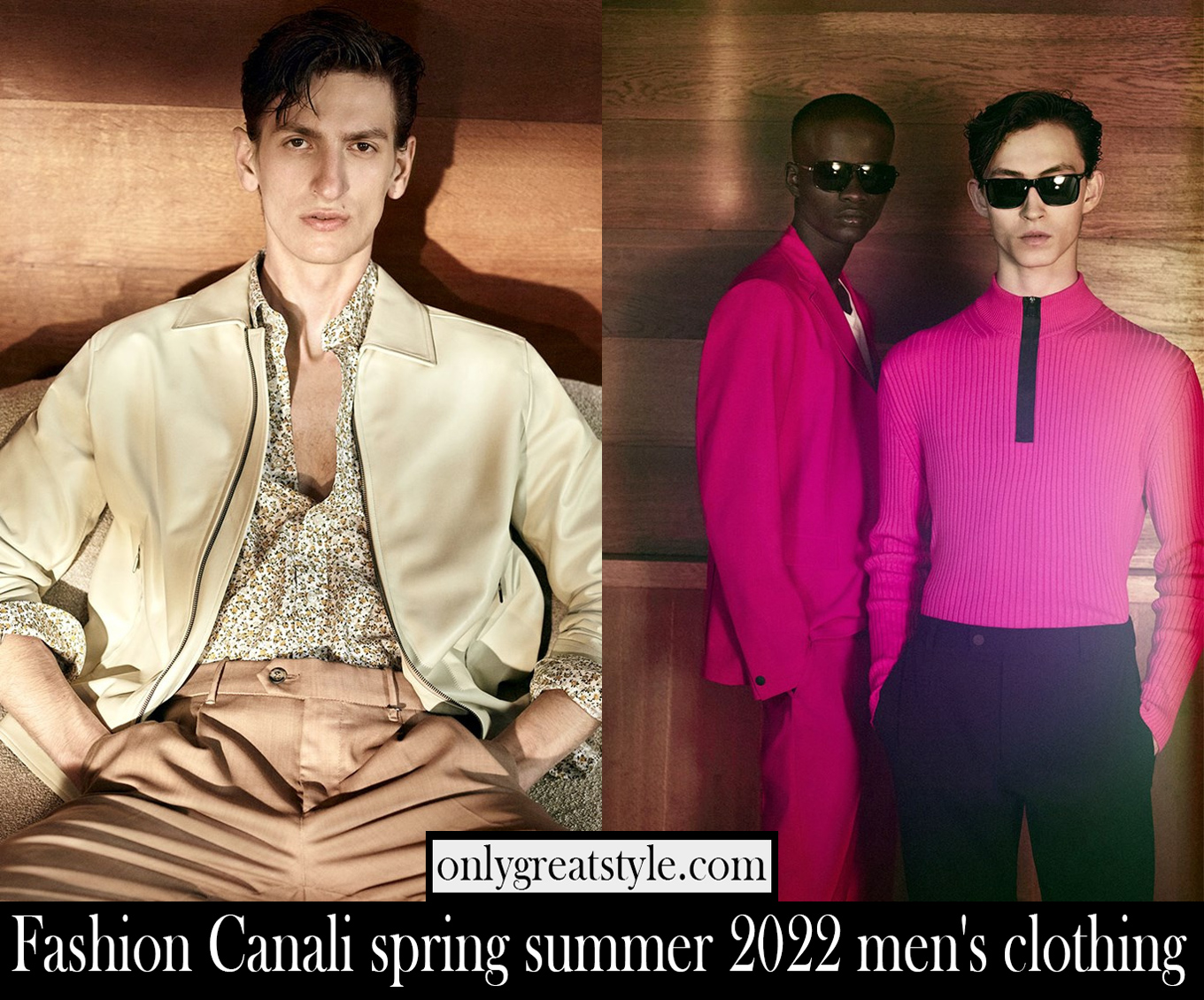 Fashion Canali spring summer 2022 mens clothing