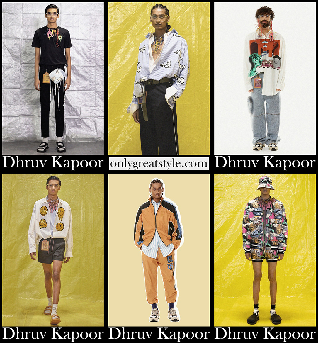 Fashion Dhruv Kapoor spring summer 2022 clothing
