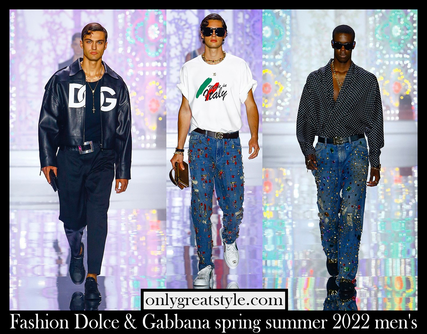 Fashion Dolce Gabbana spring summer 2022 men's