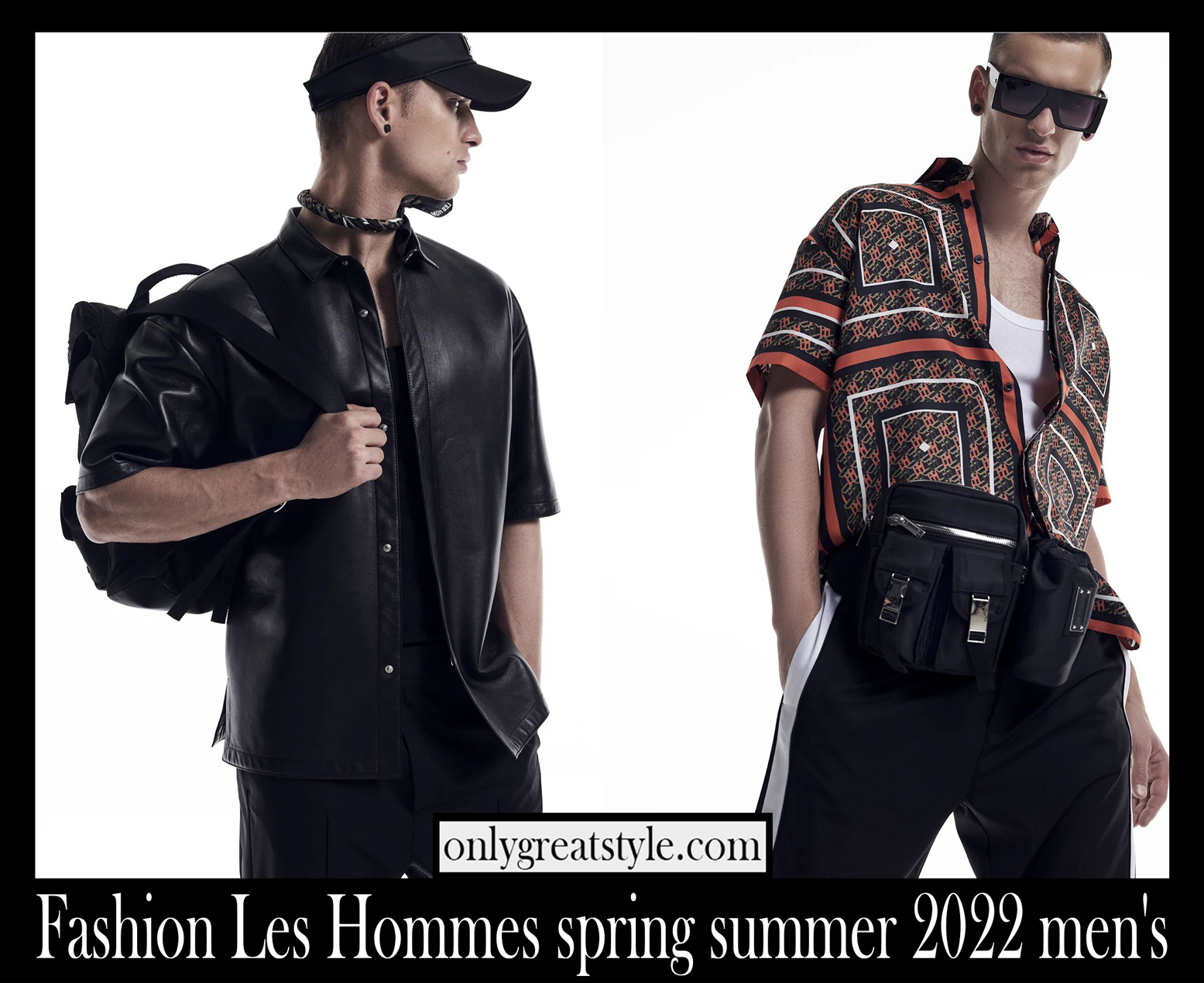 Fashion Les Hommes spring summer 2022 mens