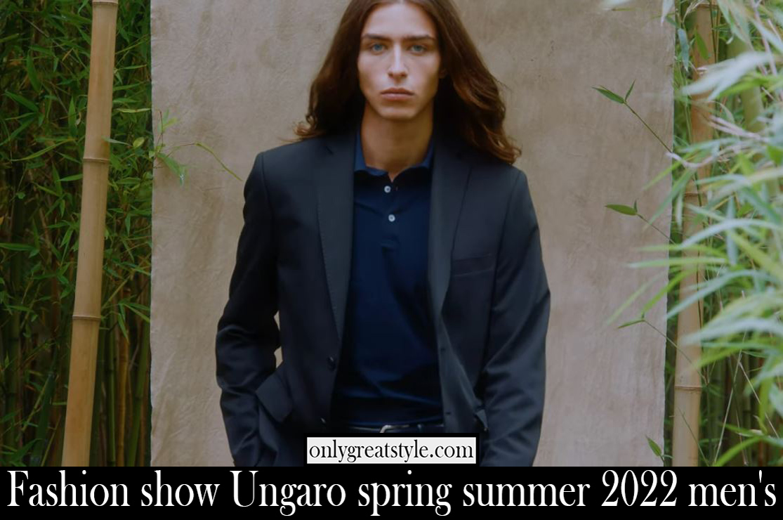 Fashion show Ungaro spring summer 2022 mens
