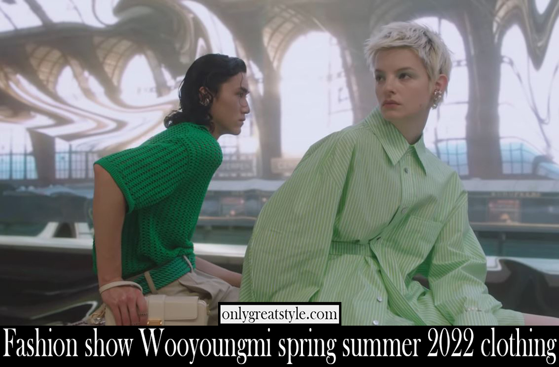 Fashion show Wooyoungmi spring summer 2022 clothing