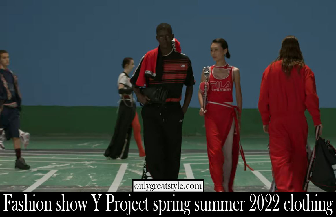 Fashion show Y Project spring summer 2022 clothing Fashion show Y Project spring summer 2022 clothing