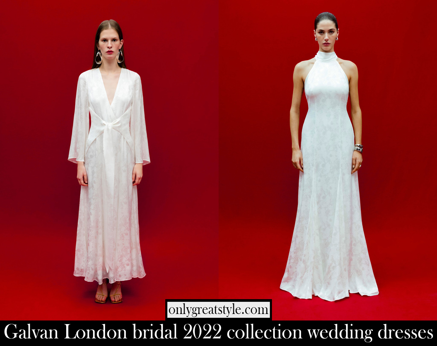 Galvan London bridal 2022 collection wedding dresses