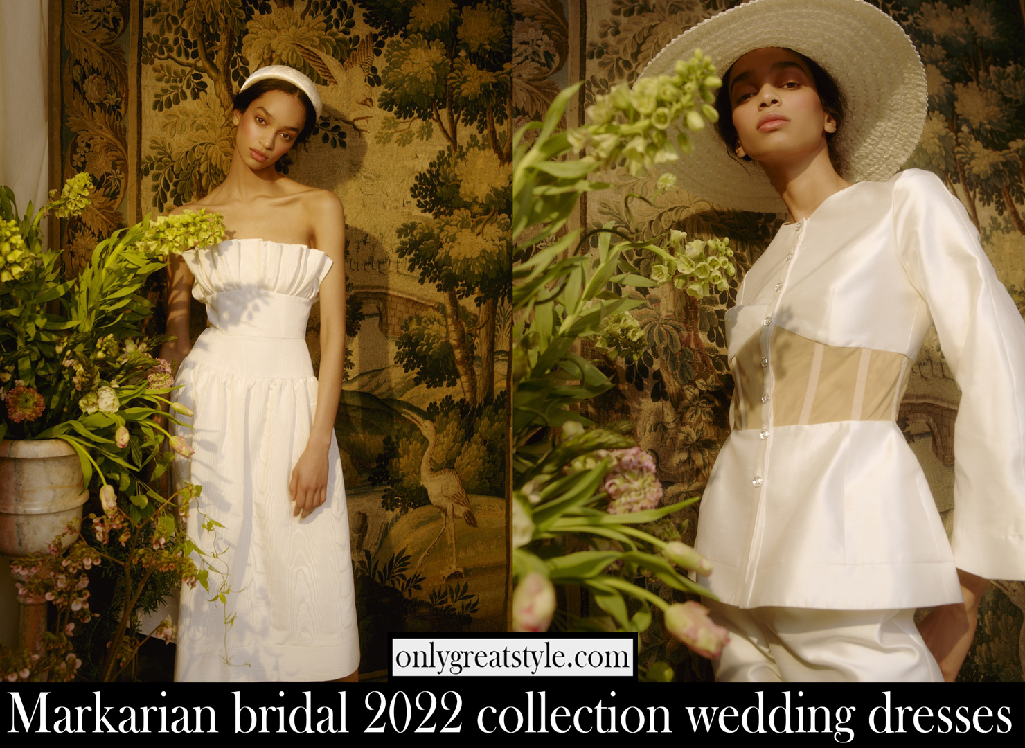Markarian bridal 2022 collection wedding dresses