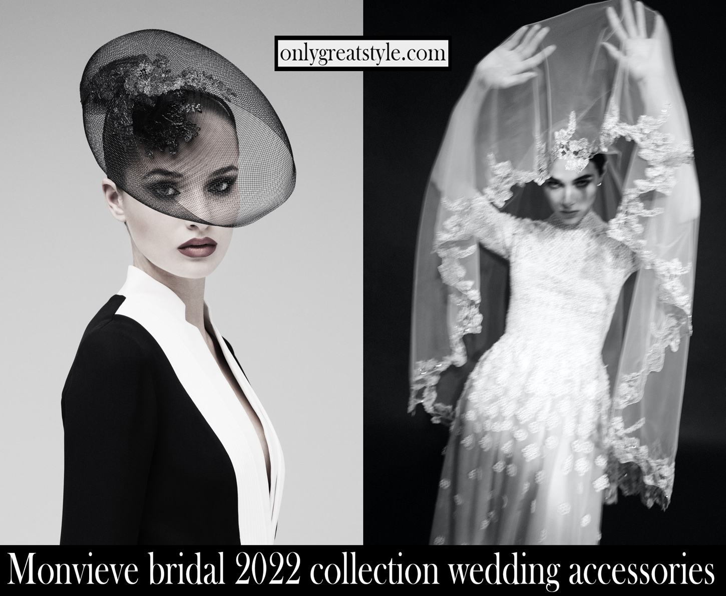 Monvieve bridal 2022 collection wedding accessories
