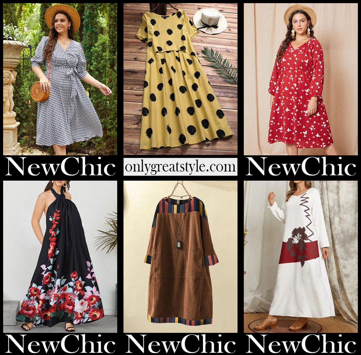 NewChic curvy dresses plus size womens clothing clothes