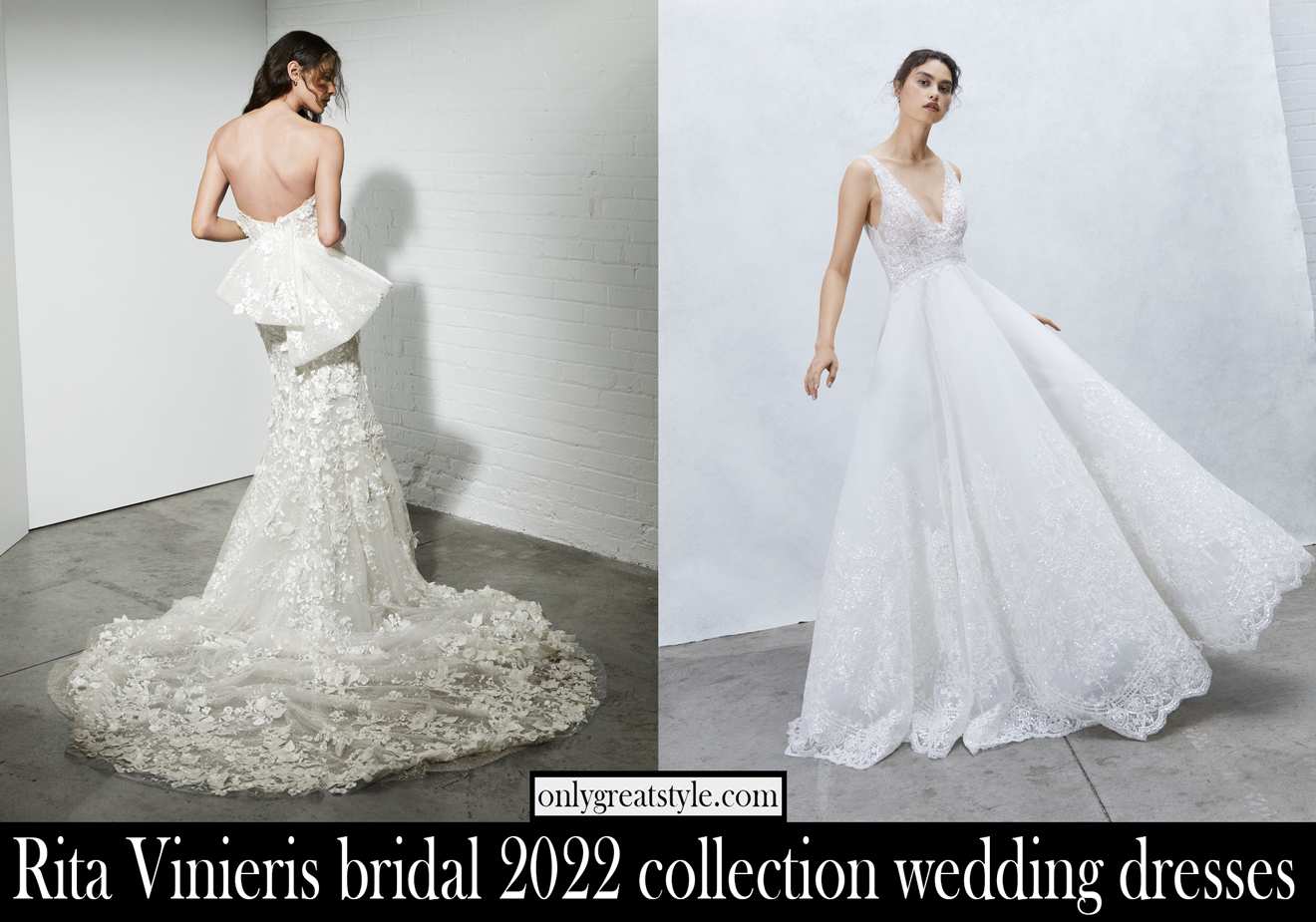 Rita Vinieris bridal 2022 collection wedding dresses
