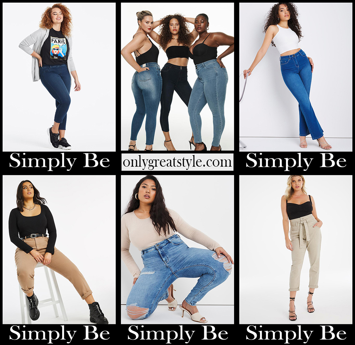 Simply Be curvy jeans new arrivals clothing plus size