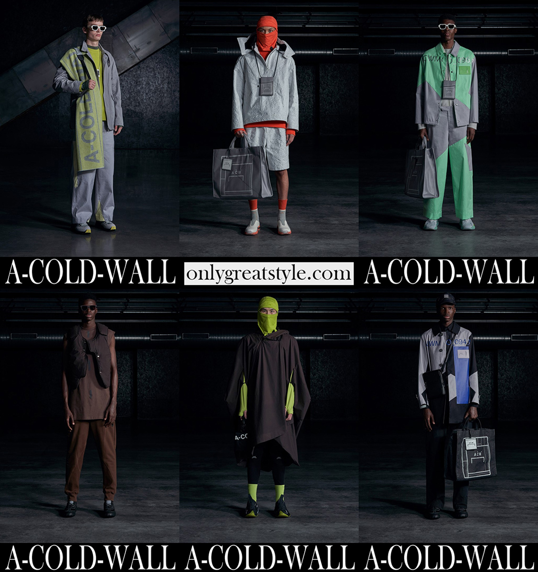 Fashion A COLD WALL spring summer 2022 mens