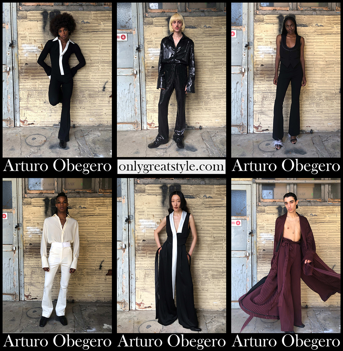 Fashion Arturo Obegero spring summer 2022 clothing