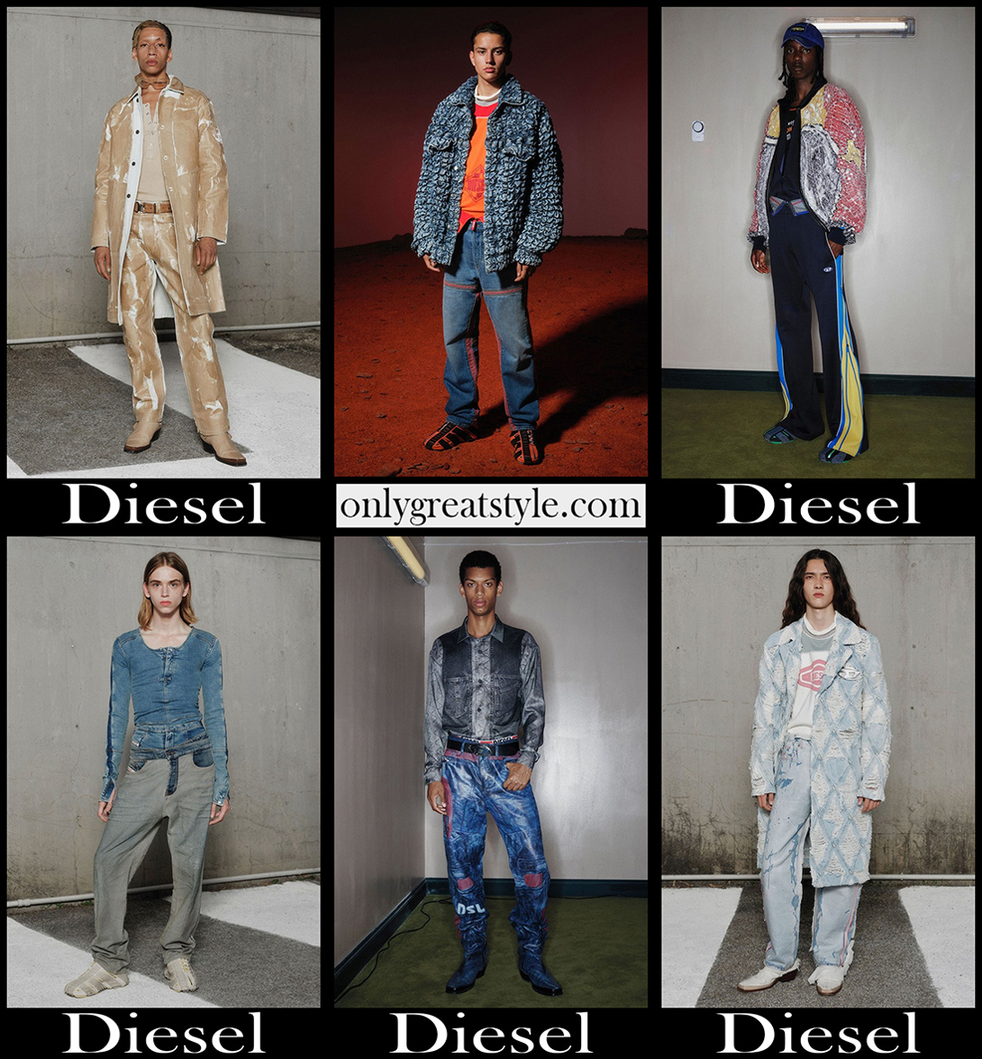 Fashion Diesel spring summer 2022 mens clothing