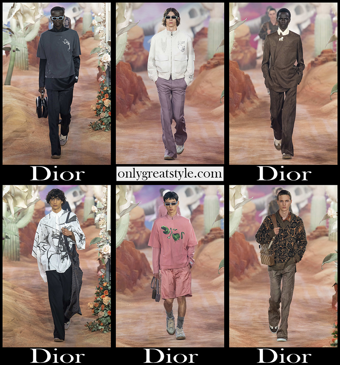 Fashion Dior spring summer 2022 mens clothing