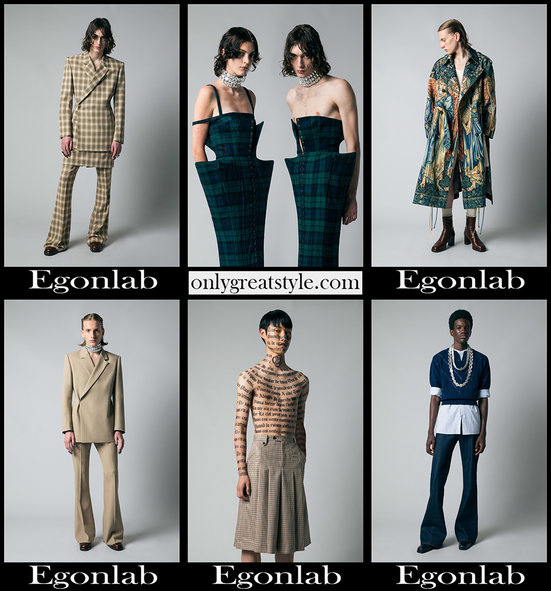 Fashion Egonlab spring summer 2022 fashion clothing