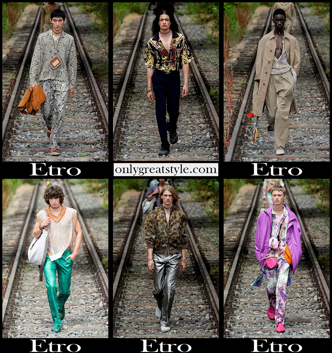 Fashion Etro spring summer 2022 mens clothing Fashion Etro spring summer 2022 mens clothing