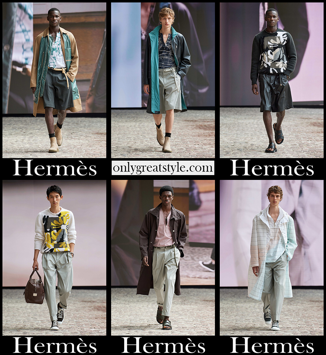 Fashion Hermes spring summer 2022 mens clothing