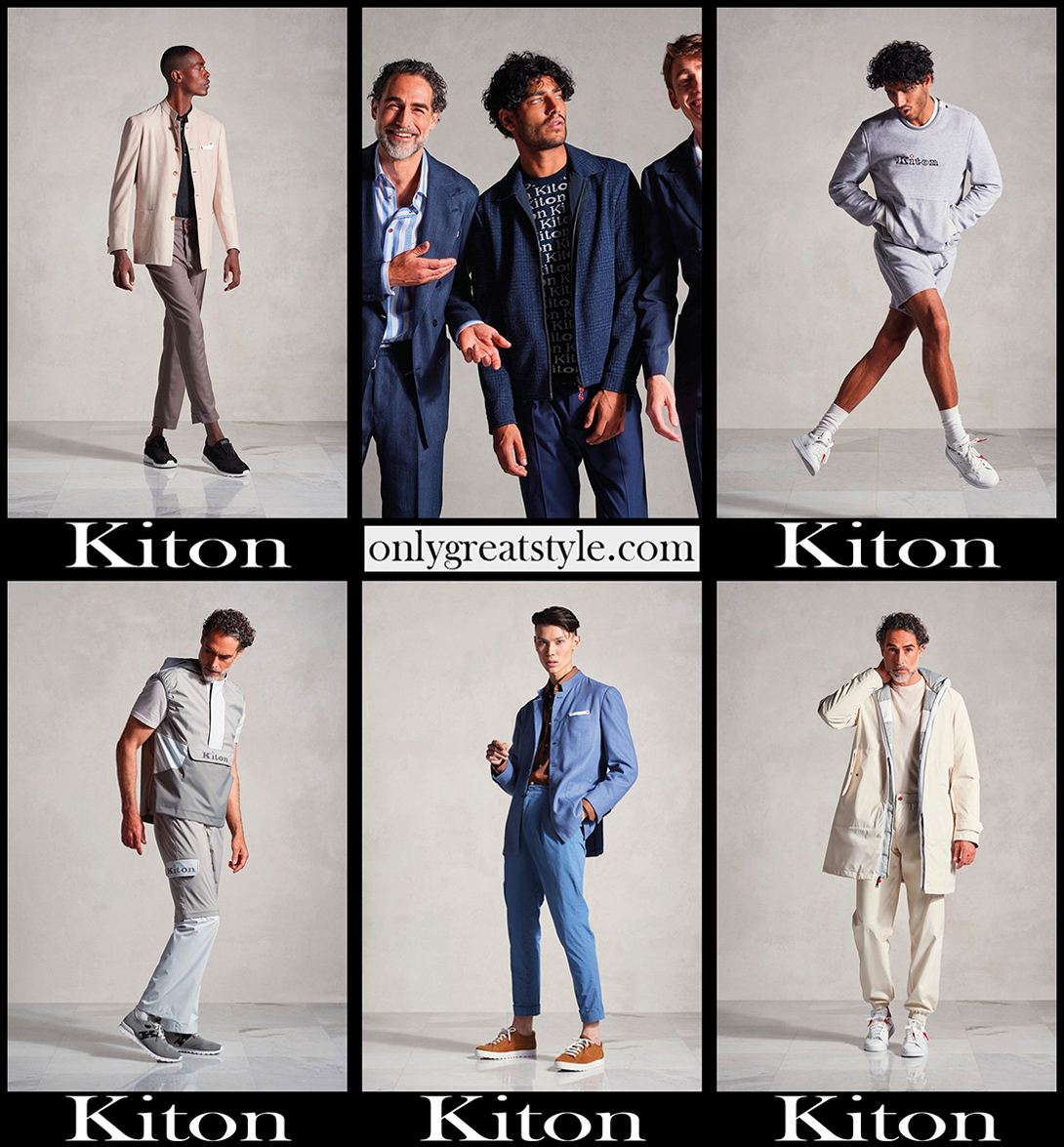 Fashion Kiton spring summer 2022 mens clothing