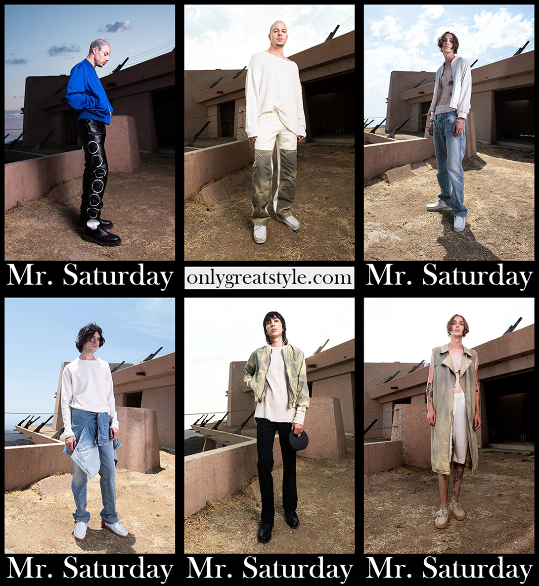 Fashion Mr. Saturday spring summer 2022 mens clothing