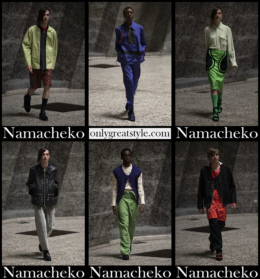 Fashion Namacheko spring summer 2022 clothing