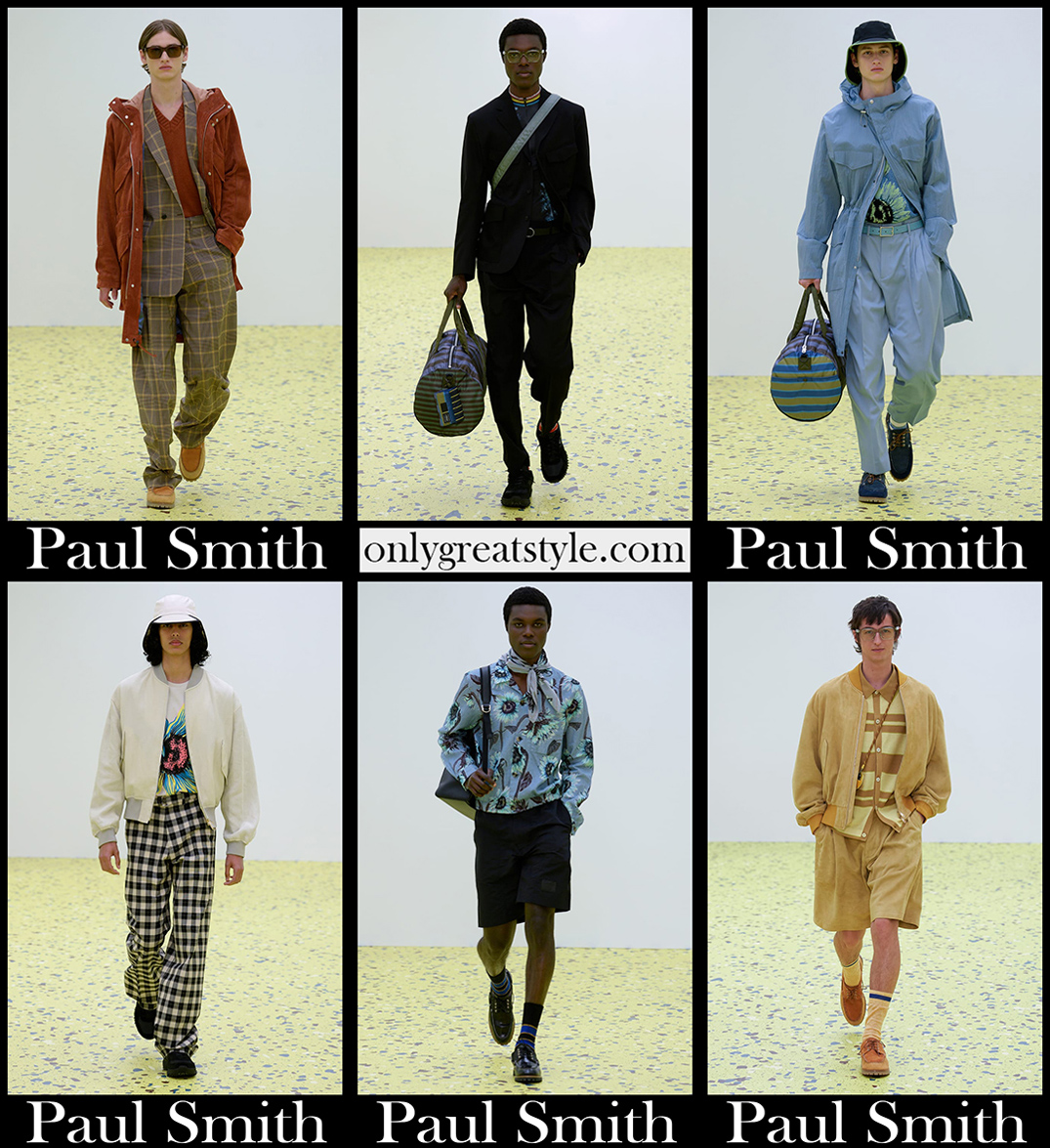 Fashion Paul Smith spring summer 2022 mens clothing