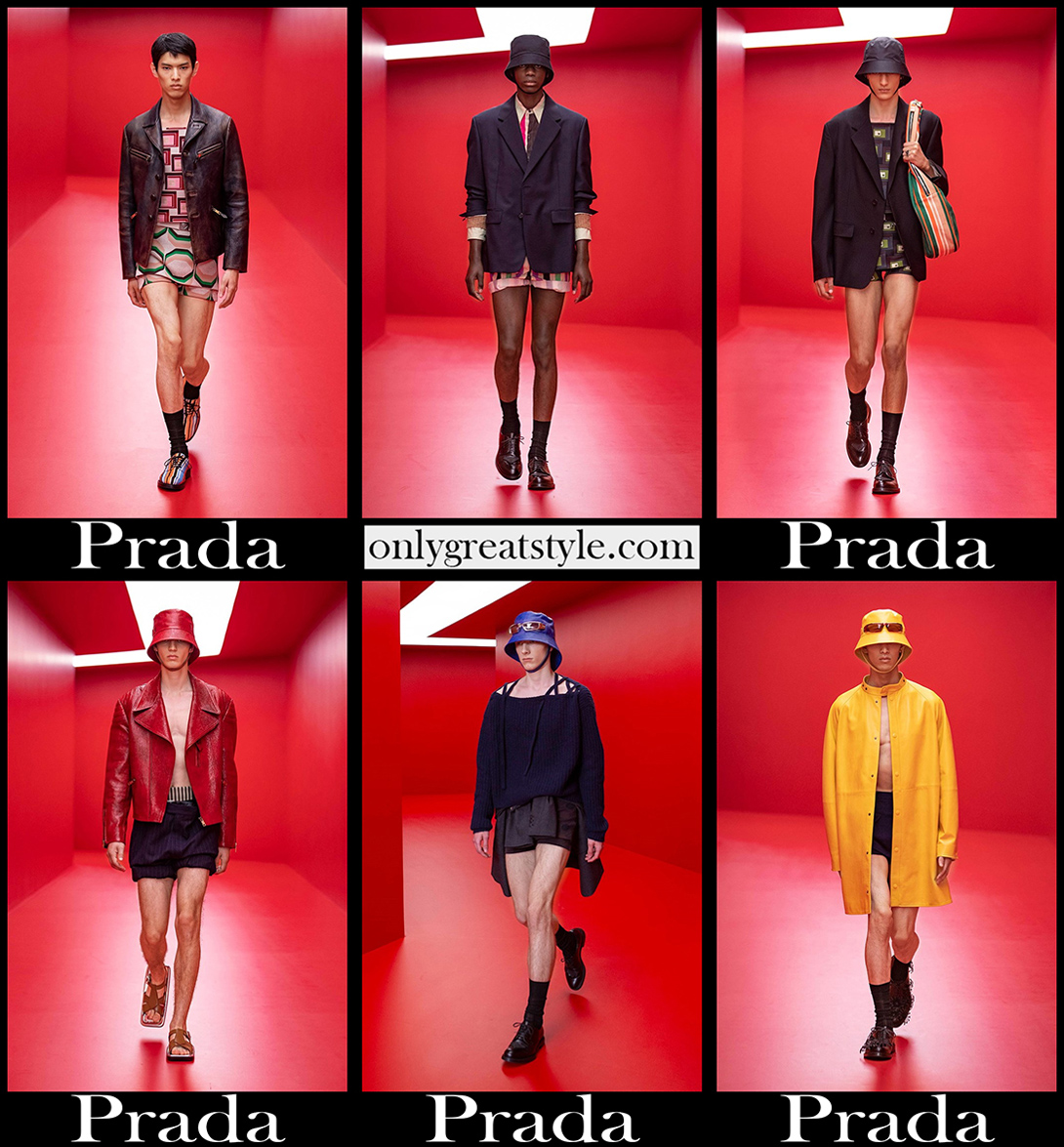 Fashion Prada spring summer 2022 mens clothing
