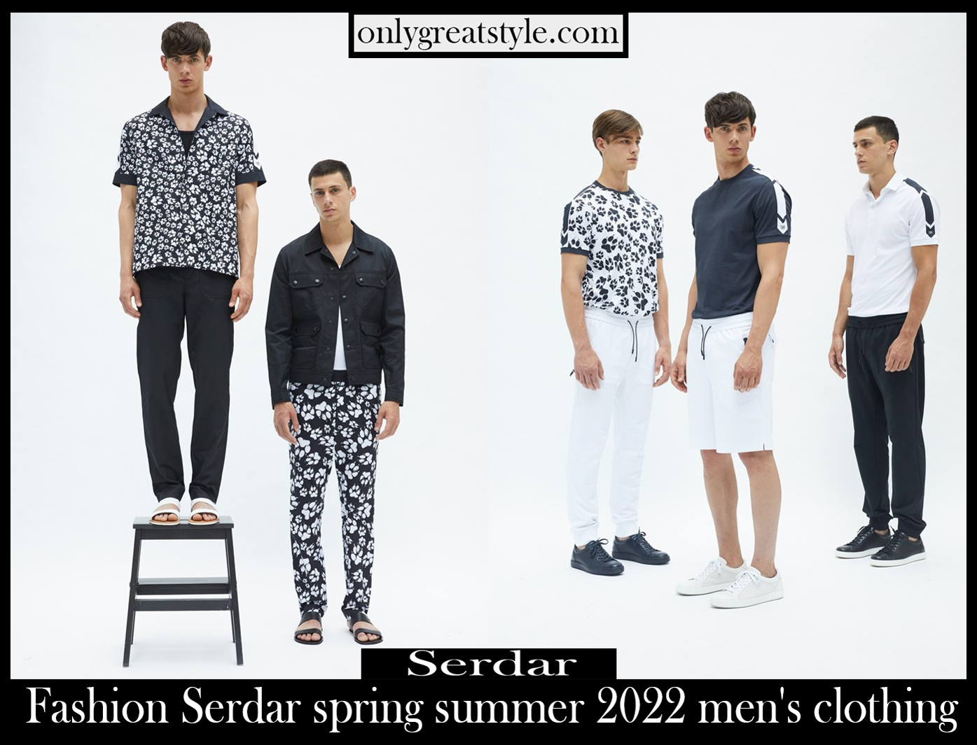 Fashion Serdar spring summer 2022 mens clothing
