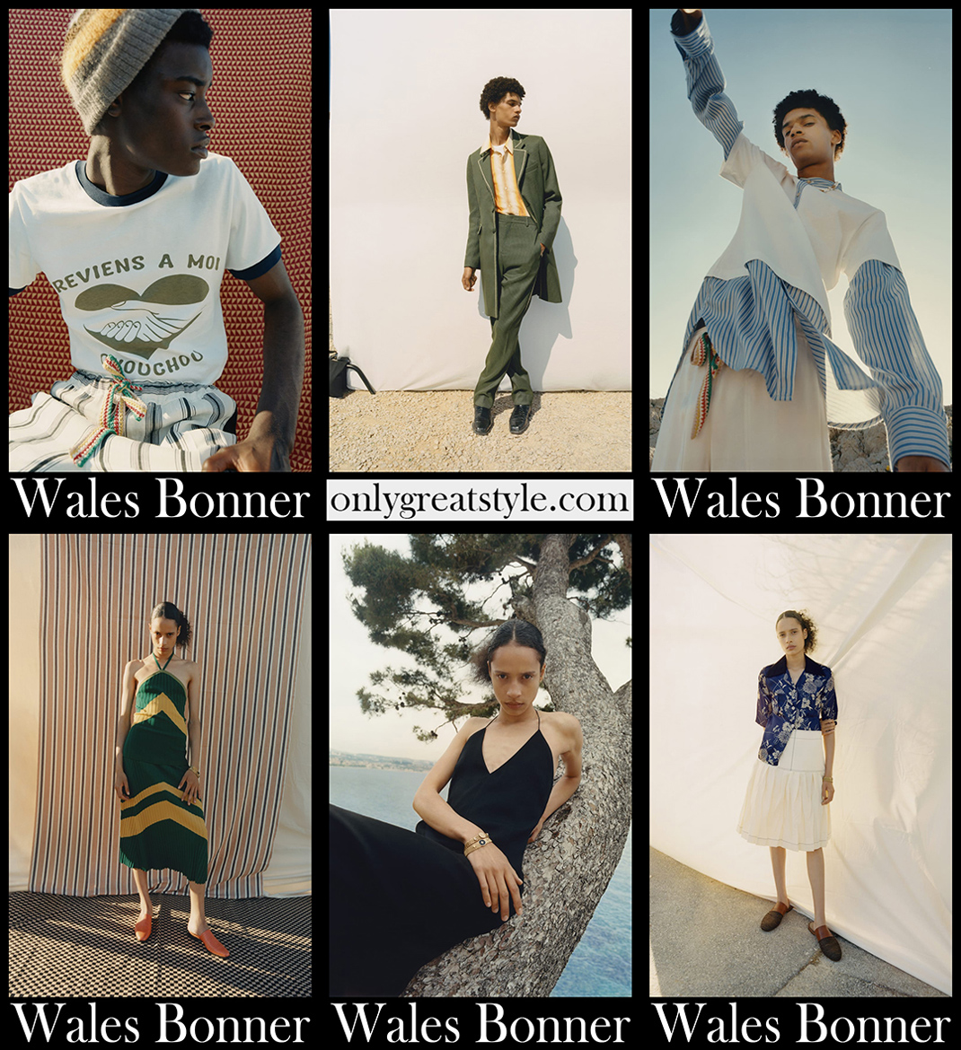 Fashion Wales Bonner spring summer 2022 clothing