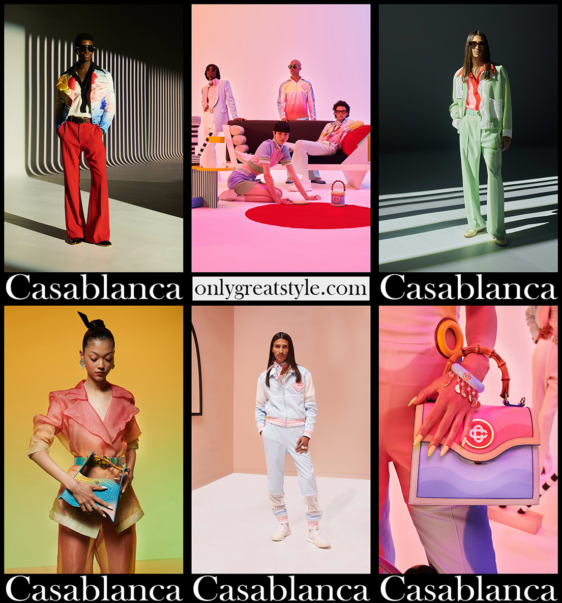 Fashion Casablanca spring summer 2022 fashion clothing