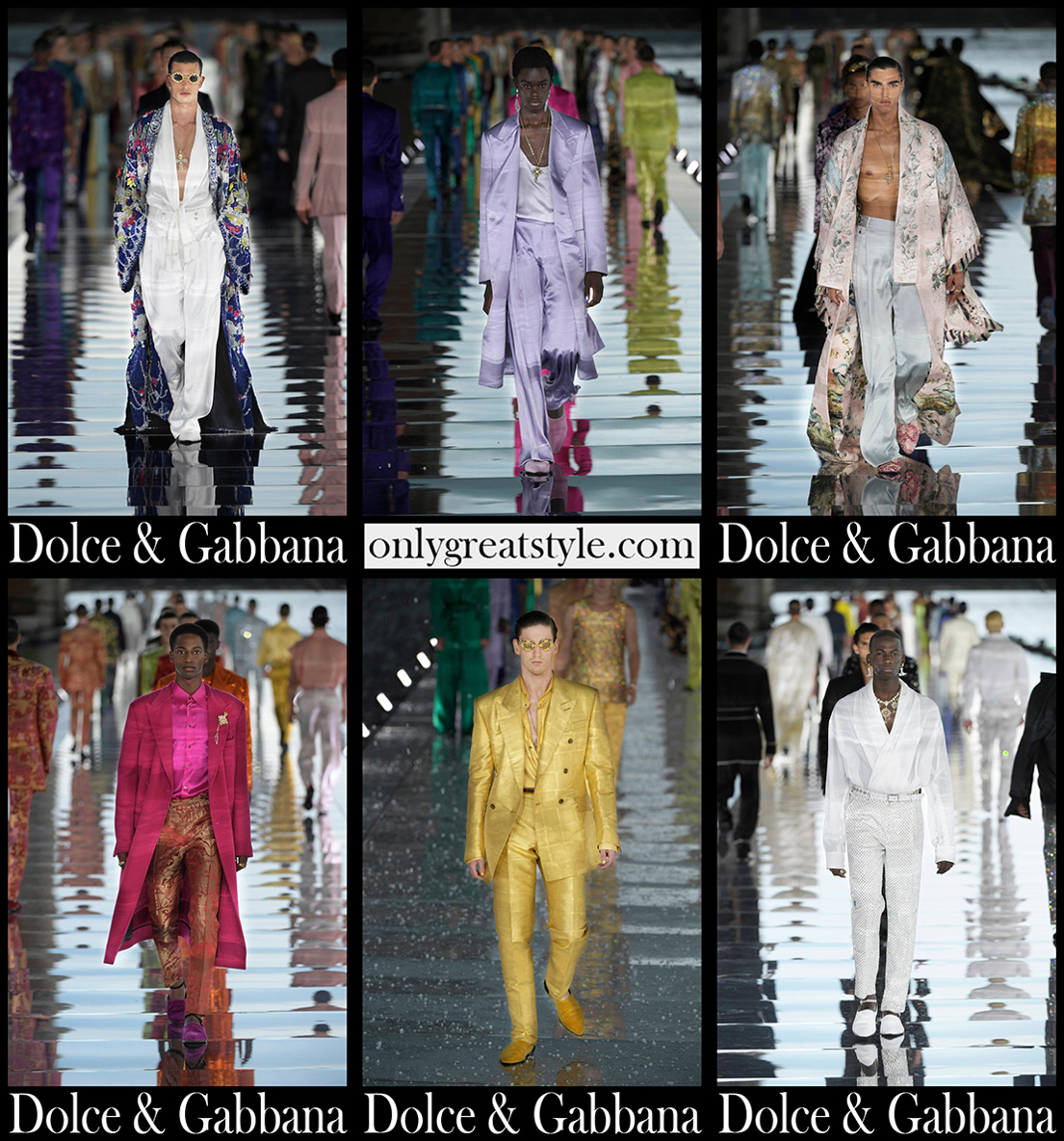 Fashion Dolce Gabbana haute couture mens clothing
